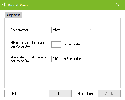 DienstVoice-VoiceMail