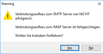 IMAP-Error