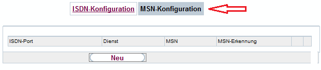 MSN-Konfig