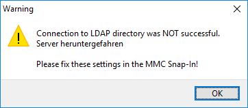 LDAPError